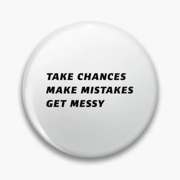 Рискни ошибиться s получить грязные Металлические Булавки рюкзак броши значки