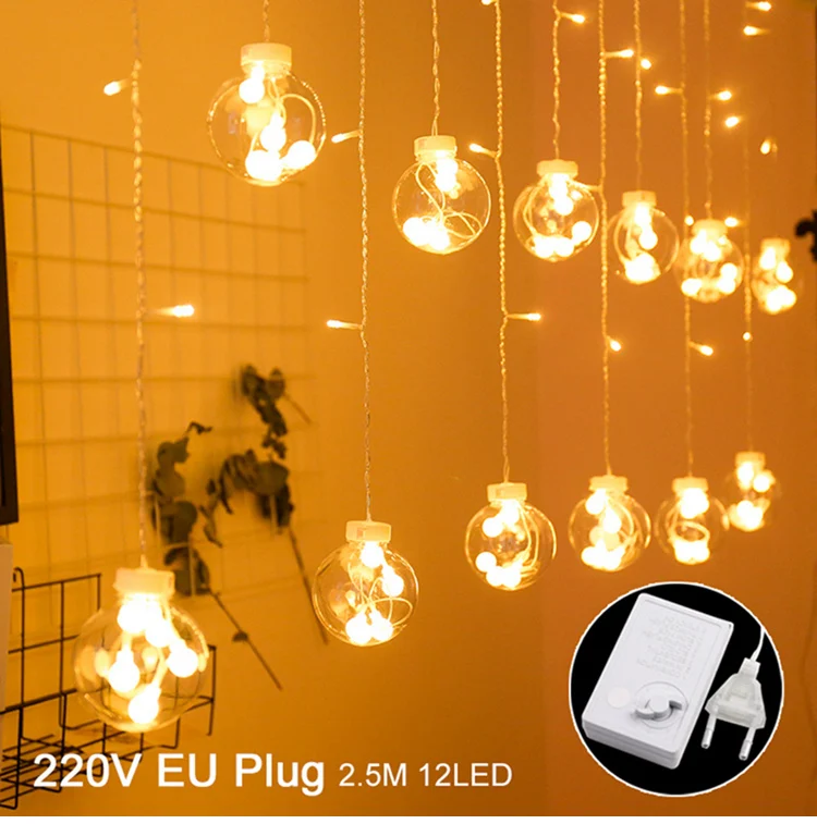 LED Light 19 Рождественский светодиодный светильник, Рождественская елка, украшения, рождественские украшения для дома, Рождественский Navidad, подарок на год - Color: LED Light 19
