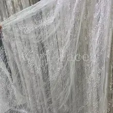 5 ярдов xyy01 офсетный цвет ручной работы ветка бусины хорошее качество вышивка сетка кружево ткань для пиления br свадебное платье