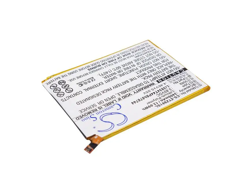 Cameron sino 3400 мАч батарея для крикета Grand X Max 2 для METROPCS zmax Pro для zte Imperial Max Z963U Z963VL Z981 Z988