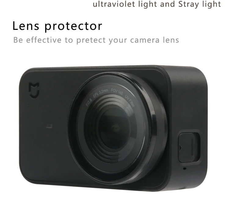UV ND фильтр для Mijia Xiaomi Mini 4K защита для объектива камеры Защитная крышка для Xiaomi Mijia 4k Аксессуары для экшн-камеры