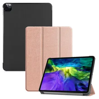

for Ipad Pro11 2020 A2231 A2068 A2230 A2228 Pu Leather Folding Folio Case Smart Cover