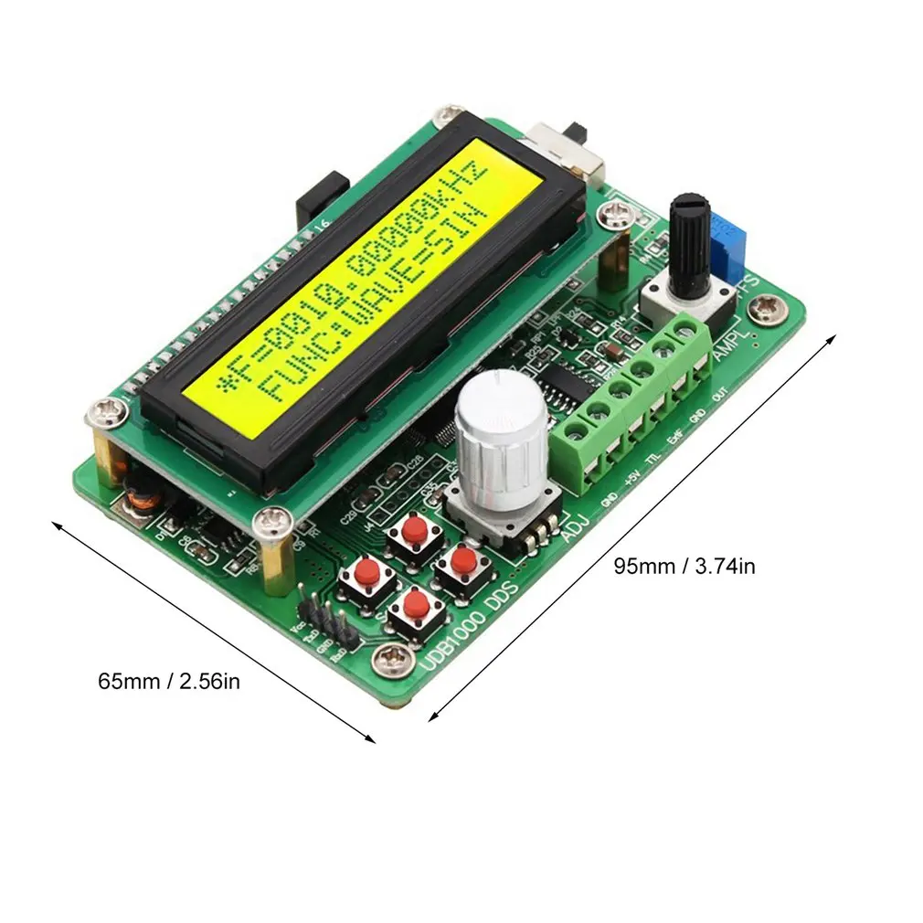 UDB1005S UDB1000 Серия DDS функция источник сигнала модуль генератор сигналов с 60 МГц Частотомер счетчик развертки
