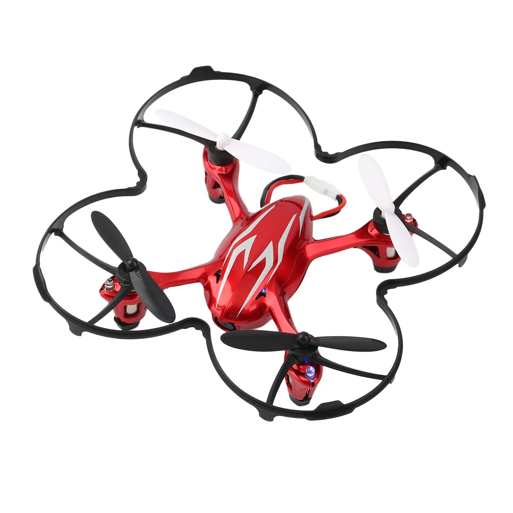 HUBSAN Original H107C 4 Axes 2.4GHZ Wireless Remote Control Quadcopter With 2MP HD Camera Best Gift Black& Red