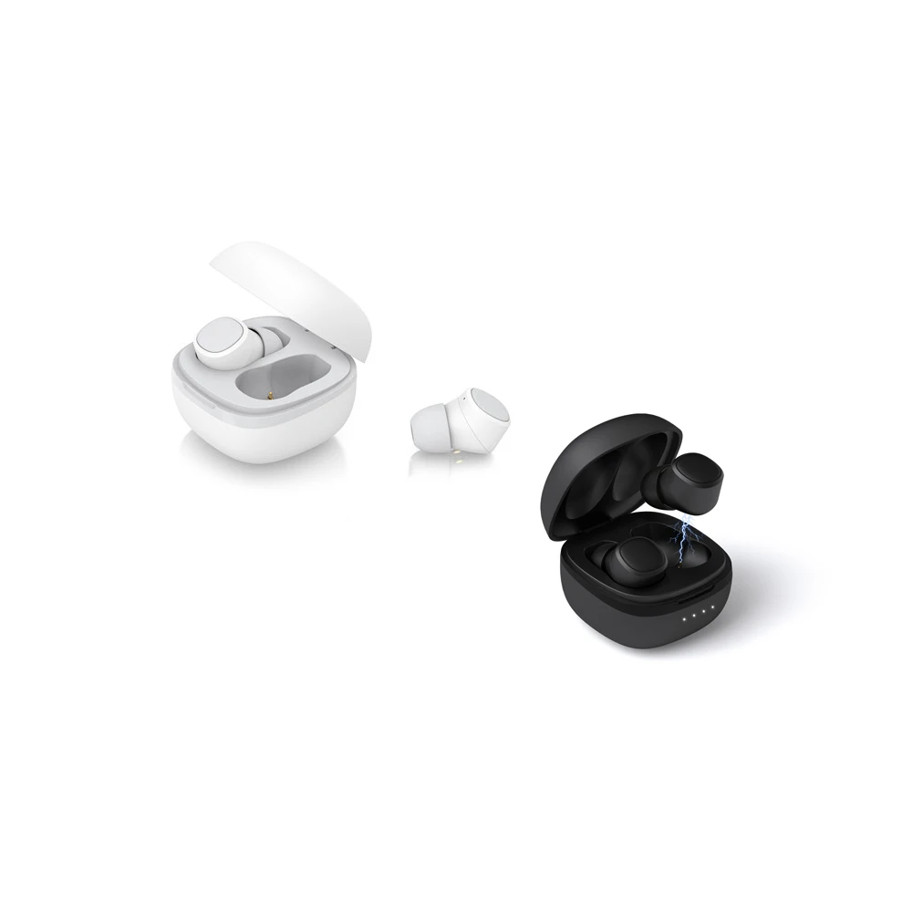 Bluetooth наушники T1X Realtek RLT8763B Hi Fi TWS IPX6 водонепроницаемые вкладыши двойные