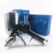 Япония HVLP W71 ручной W-71 пистолет-распылитель ручка Краски пистолет 400 мл 0,8/1,0/1,3/1,5/1,8 мм Укороченное пальто пистолет мебель Краски ing Краски пистолет