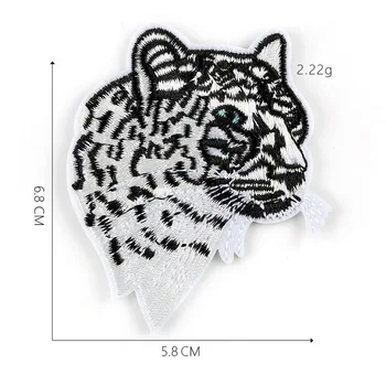 

Tiger embroidered patches decorative patches for clothing