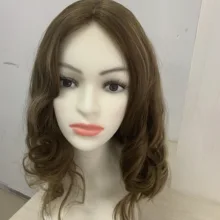 Tsingtaowigs изготовленные на заказ европейские натуральные волосы необработанные волосы 16 дюймов еврейский парик Лучшие парики