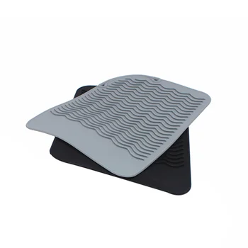 

Insulation Mat Silicone Non-slip Heat Resistant Insulation Pad Heat Proof Mat To Hair Curler Hair Straightener Hair Iron Mat