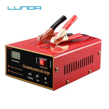 

Car Battery Charger 12v 24v Full Automatic Electricintelligent copper battery charger Pulse Repair Type 100AH for motorcycle