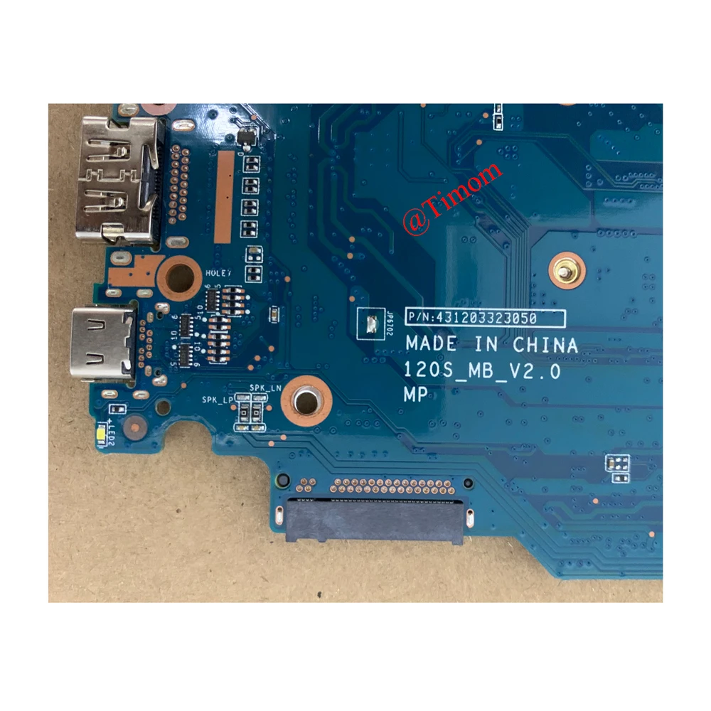 para 120s14iap Winbook 81a5 Lenovo Ideapad Notebook Placa-mãe 120s mb 5b20q55394 5b20p23685 N3350 4g Placa-mãe para notebook - Imagem 4
