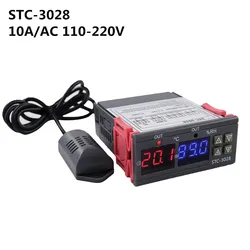 Advanced Digital Temperature & Humidity Control System with Thermostat & Hygrometer Functions (STC-3028 110V-220V)