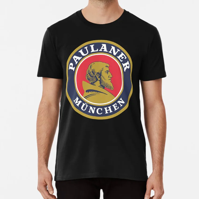 Paulaner T shirt paulaner bad reichenhall weissbier germany brewery german beer drink bavaria oktoberfest augsburg | Мужская одежда