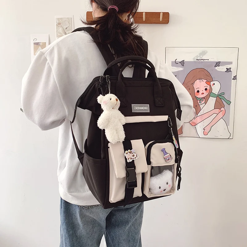 Kawaii Harajuku Style Preppy College Backpack - Limited Edition