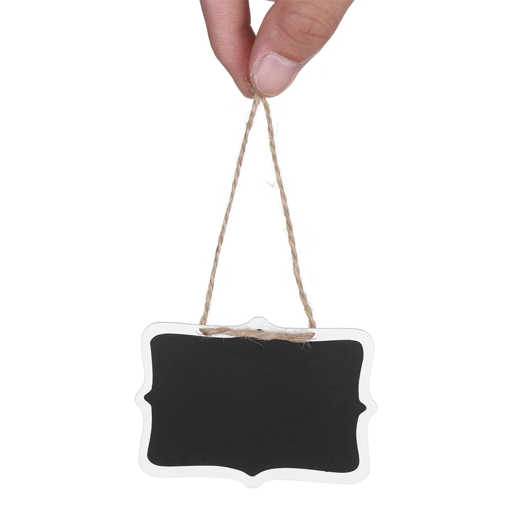 1 шт. винтажная шиферная висячая двухсторонняя деревянная доска мини для мелкой