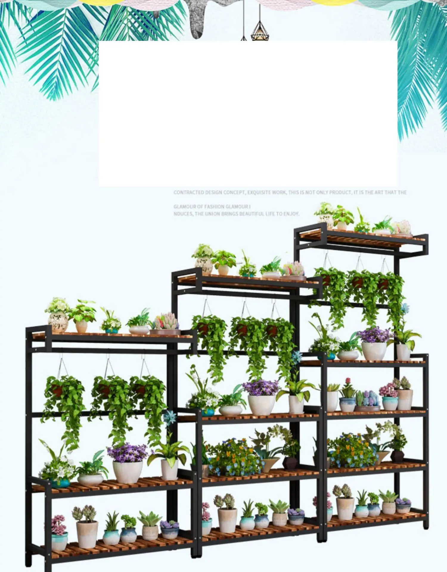 Terraza Estanteria Жардин Etagere Планте Escalera Decorativa Madera Stojak Na Kwiaty балкон Цветочная полка стойка подставка для растений