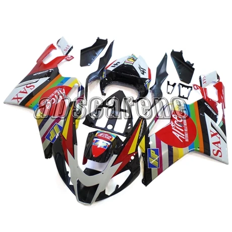 Обтекатели для Aprilia RSV 1000 Mile 2003 2004 2005 2006 RSV 1000 Mile 03-06 ABS пластик Кузов желтый красный зеленый