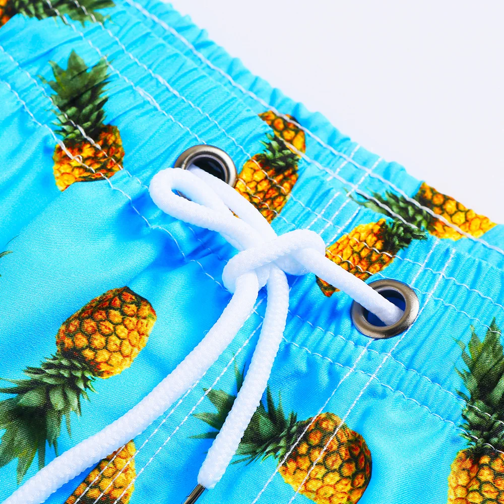 

Beach Shorts Men's Loose-Fit Quick-Dry Boxer Hot Springs Swimming Trunks Short Large Size Couples Seaside Holiday Shorts