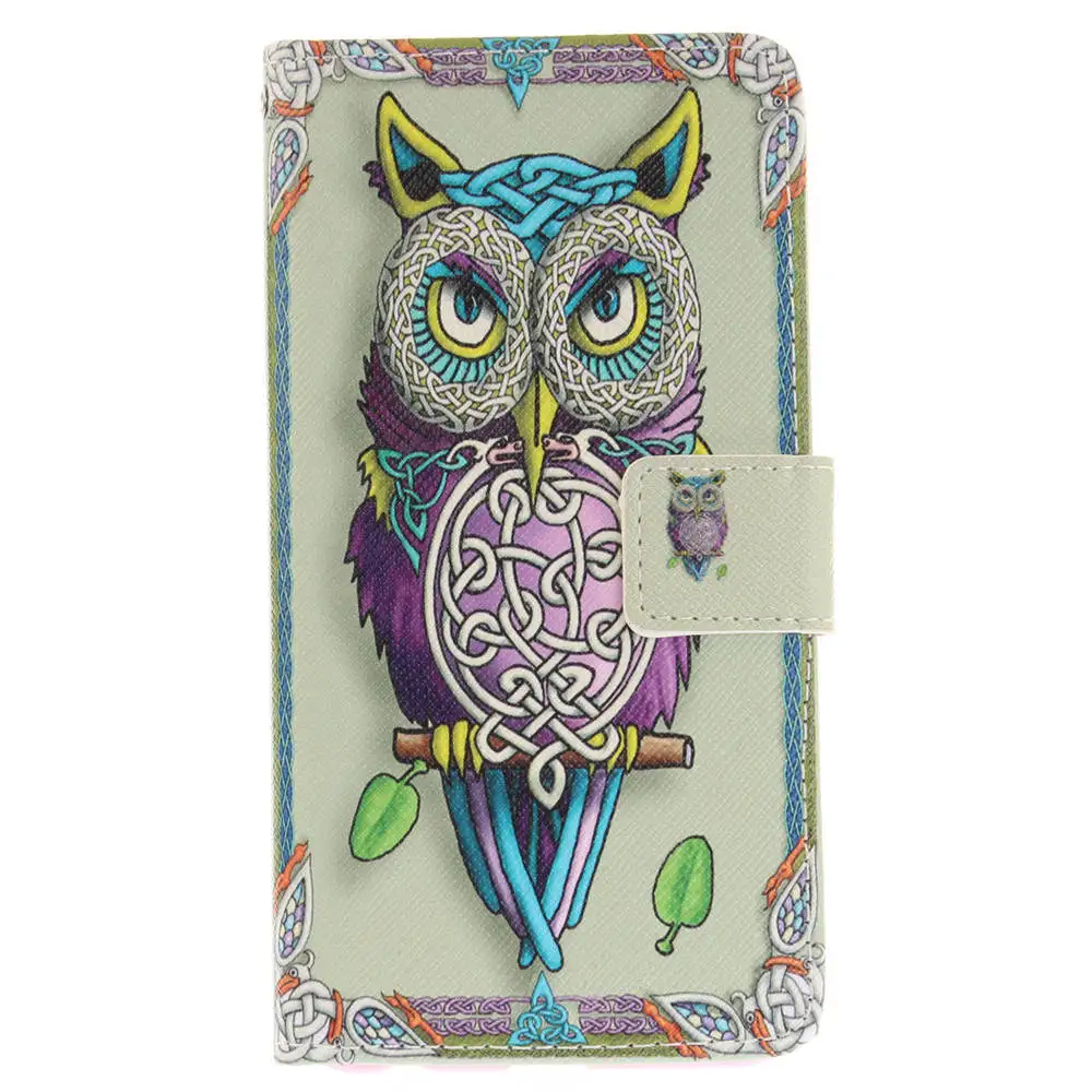 Owl Чехол-книжка С Откидывающейся Крышкой для Xiaomi Mi 8 Explorer, 128 ГБ, чехлы из искусственной кожи для Xiaomi Mi 8 Explorer, чехлы-бумажники, чехлы из ТПУ, полный корпус - Цвет: Owl