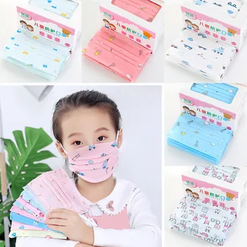 

Disposable Dust Face Filter Masks Mouth 50pcs Children Disposable 3ply Face Dustproof None-fog Non-woven None Mask Ear Loop