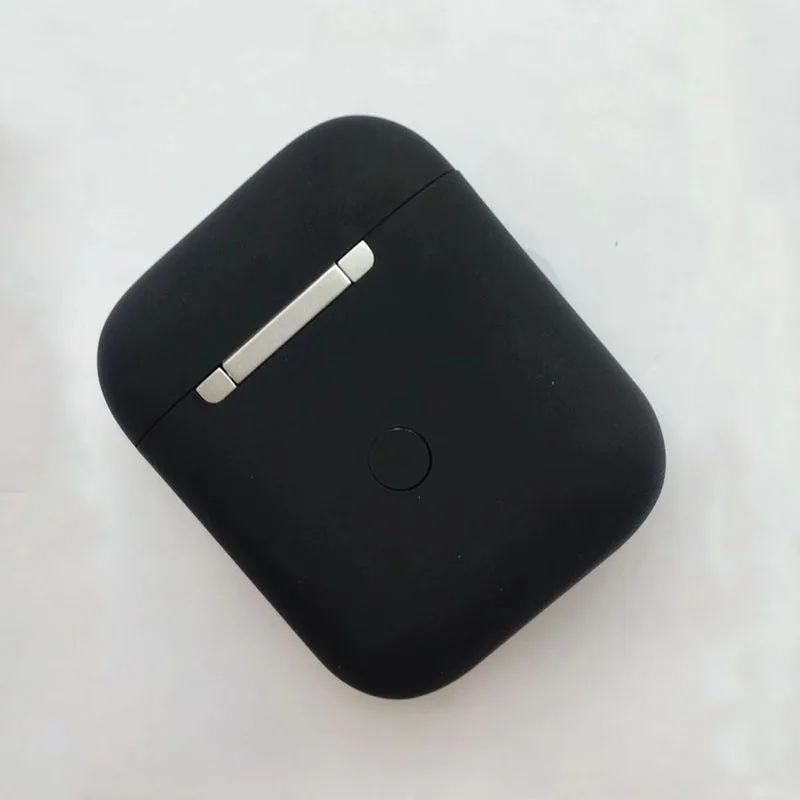Matte Black 1:1 Size Bluetooth Earphones 1536 Chip Smart Sensor Wireless Headphones Wireless Charging Headset Stereo Earbuds