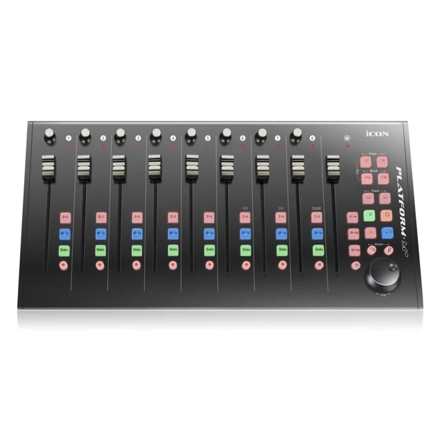 Icon M+ Midi/audio Controller With Motorized Faders, Usb Midi Controller Digital Mixer For Live Mixing - Microphones AliExpress