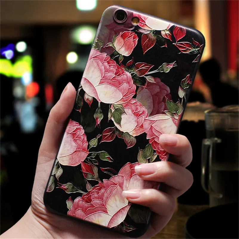 3D Матовый чехол Emboss чехол для iPhone 7 6 6S 8 Plus X 5 5S SE 10 11 Pro XS Max XR TPU задняя крышка силикон для iphone 8 Plus Coque - Цвет: shanhua