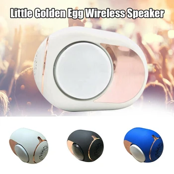 

New Wireless Bluetooth Speaker Portable Golden Speaker Player Sound Bar 360 Degree Stereo Surround Sound Bluetooth Speakers