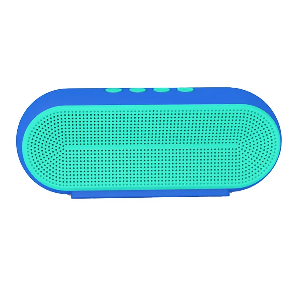 ITK 301, мини-динамик, спортивный Bluetooth динамик, стерео сабвуфер, Bluetooth 4,1, портативный, частный режим, мини-динамик, карточный динамик - Цвет: Синий