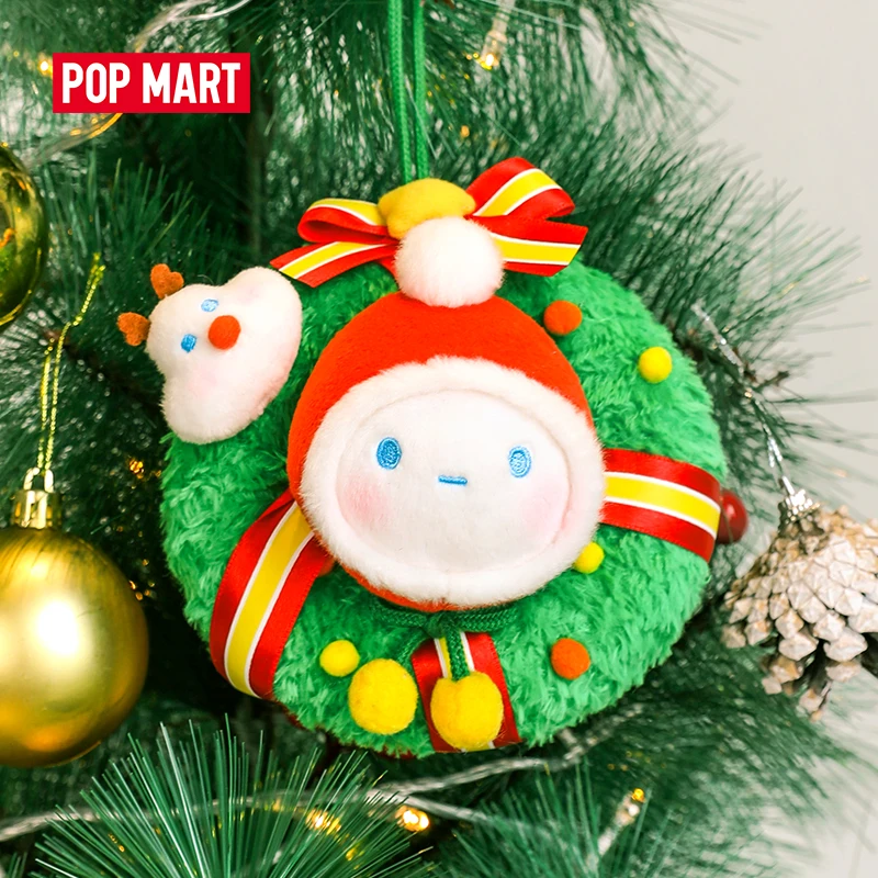 Рождественский венок POP MART BOBO and COCO Подарочная детская игрушка бесплатная