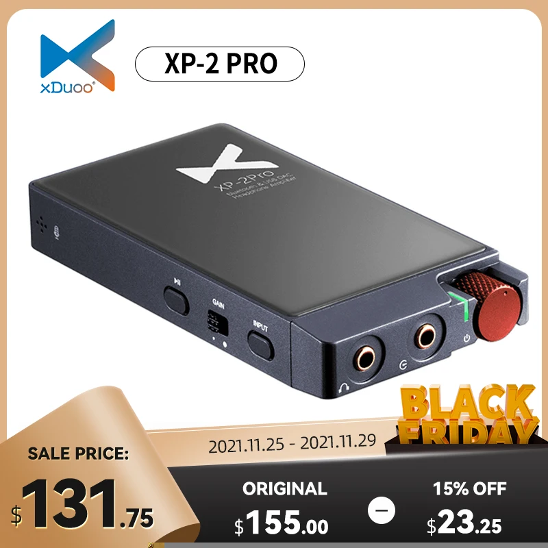 XDUOO XP-2 Pro Bluetooth USB DAC NFC LDAC XU208 беспроводной Hi-Fi портативный с поддержкой микрофон