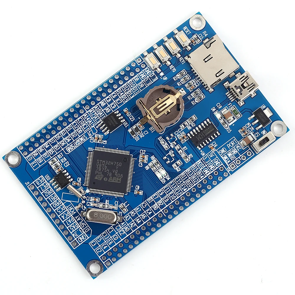 STM32H750VBT6 макетная плата ARM STM32H7 программируемый контроллер MCU STM32 Cortex-M7 системная плата