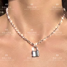 Ожерелье из титановой стали с потом и цветом