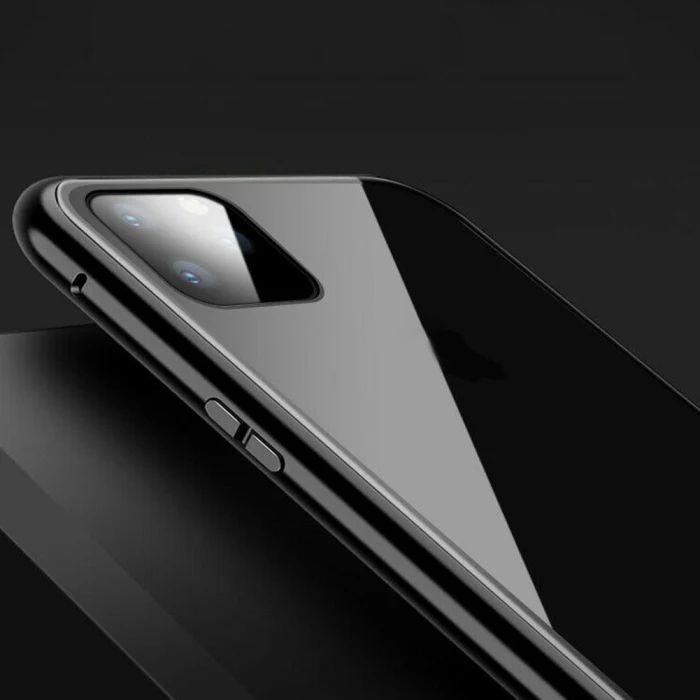 Магнитный абсорбционный чехол металлический бампер крышка для iPhone 11/11 Pro Max/11 Pro SP99