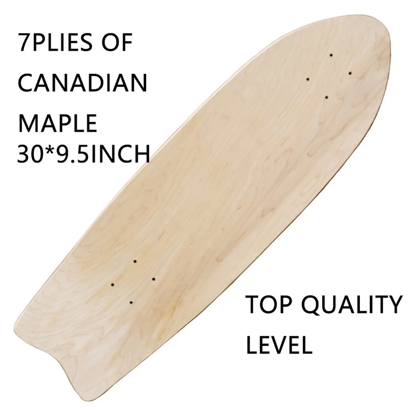 surf-skate-deck-skateboard-decks-30x95-inches-canadian-maple-and-epoxy-material