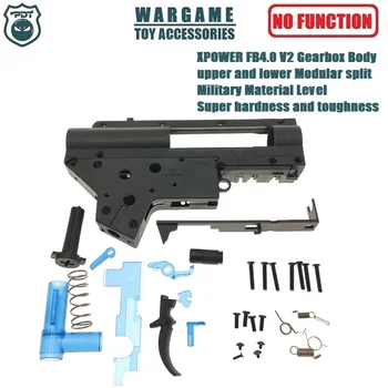

XPOWER FB4.0 Modular split Upper Lower Military nylon material V2 GearBox Body Case Cover for Toy Gel Blaster AEG AR Receiver