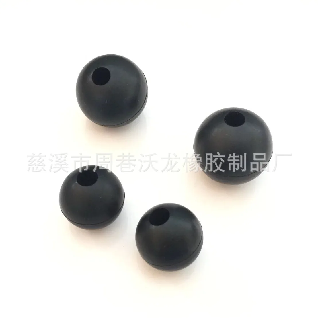 

Manufacturers Customizable Color Silica Gel Oil-Resistant Rubber Ball Perforated Solid Nitrile Rubber Fluorine Glue Ball Vibrati