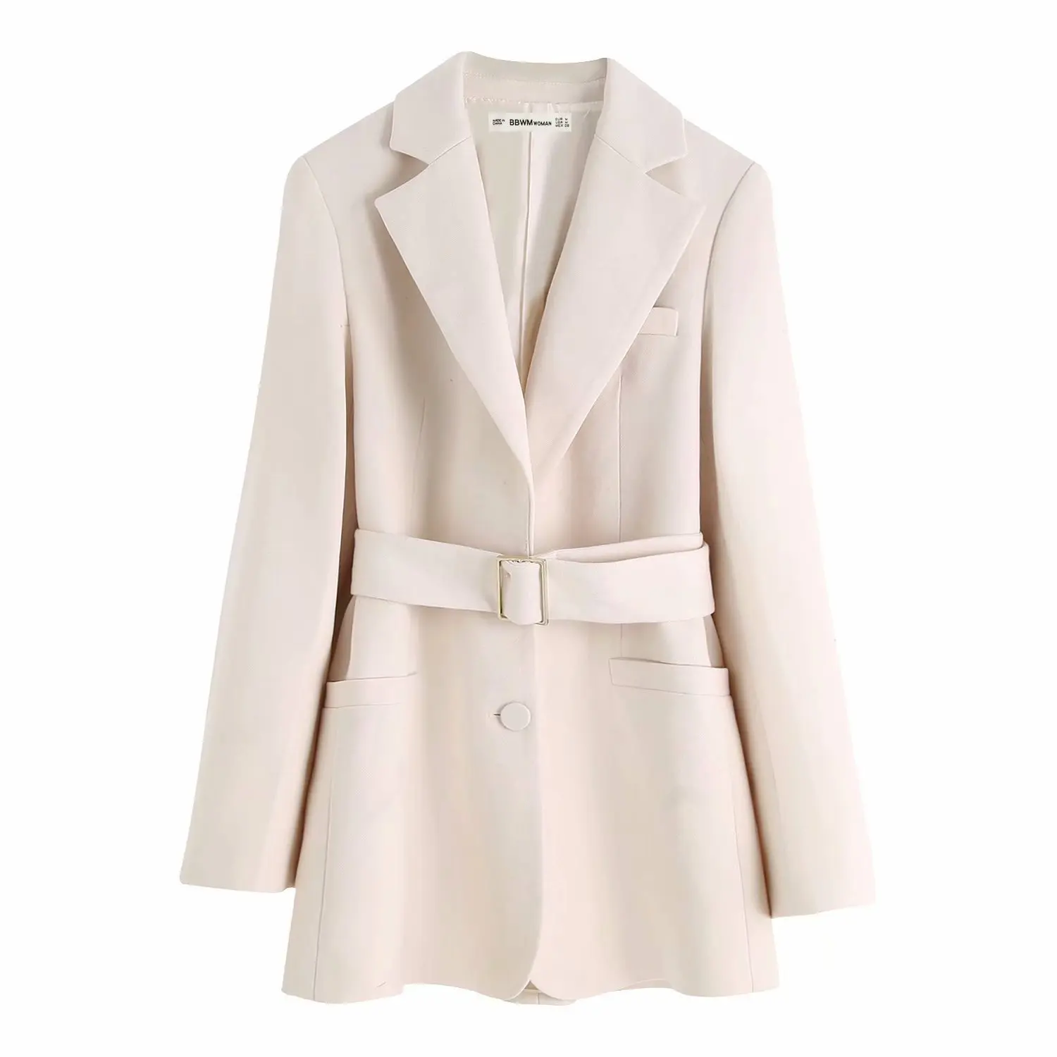 

Wind Belt Suit Loose Coat Trend With