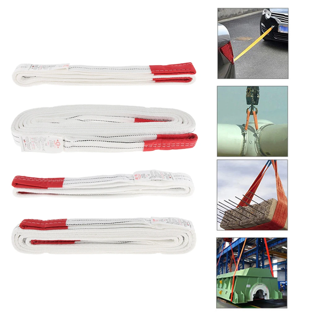 2m Car Tow Cable Towing Pull Strap Rope With Hooks 1 Ton Load