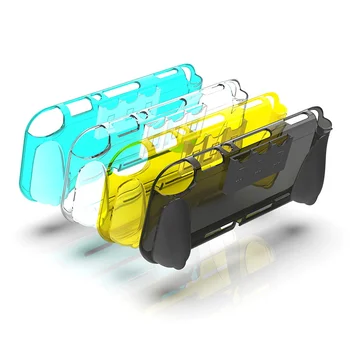 

Clear Soft TPU Case Protective Cover Shell for Nintend Switch Lite NS Mini Game Console Crystal Transparent with Stand Function