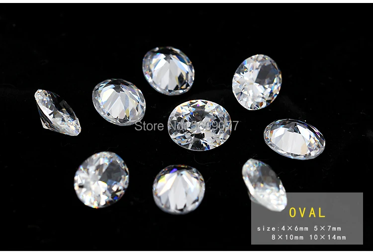 top shiny nature clear white zircon cz cut Gems White True zircon cut Gems point back rhinestone Nail Art decoration varis shape