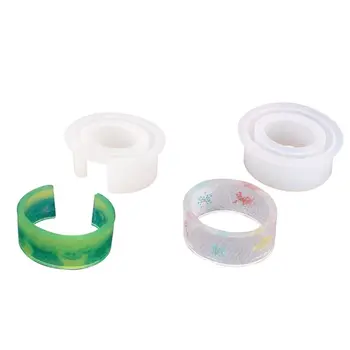

Silicone Bangle Mold Round Bracelet C Font Bracelet Mold Resin Jewelry Mold 62KE