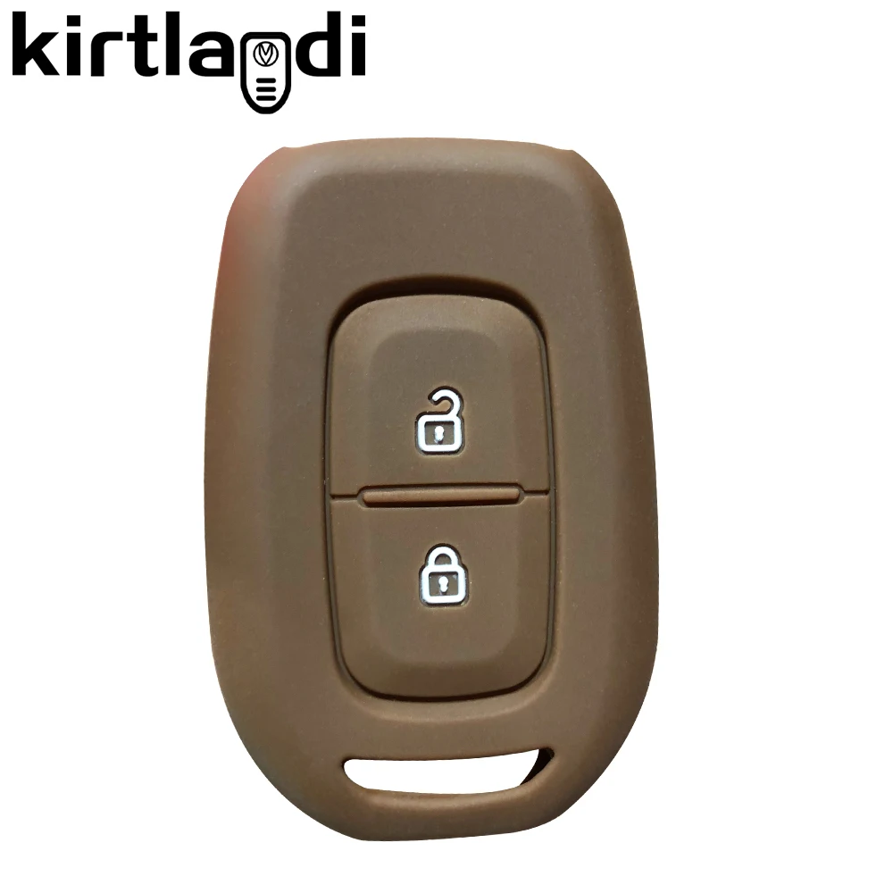 Key Case Silicone Key Case For Dacia Sandero Stepway Logan Duster For Renault clio 5 Dokker Logan Stepway Clio 5 SS2 Renault TWingo Cover