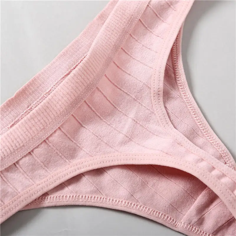 Di-modo-In-Rilievo-Perizoma-In-Cotone-Mutandine-e-boxer-per-le-Donne-Biancheria-Intima-Sexy