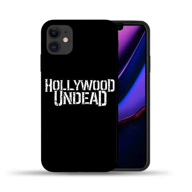 iphone 7 cover Hollywood Undead Soft TPU Cover Case For iPhone 11 12 Pro Max X XS XR XS MAX 7 8 6S 6 Plus 5 5S SE Silicone Phone Cases iphone 8 leather case