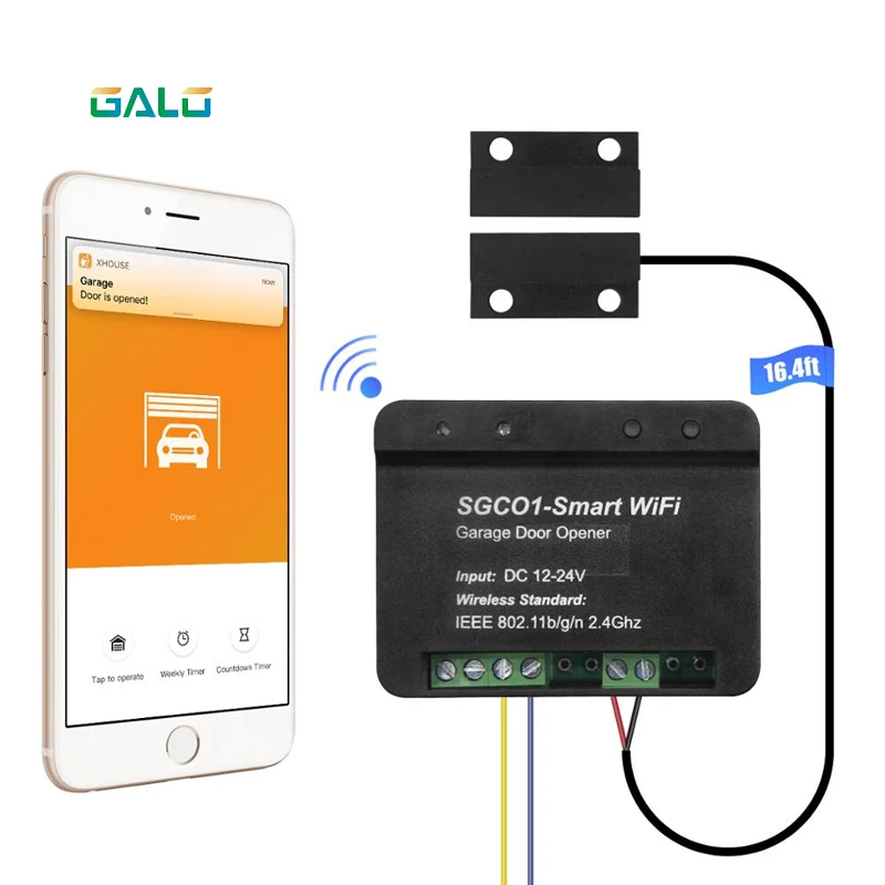 How To Connect Garage Door Opener To Wifi All