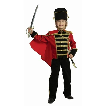 

Children's carnival costume "Hussar", velvet, size 38, height 152 cm