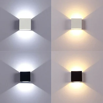 

6W LED Wall Lamp Light Modern Aluminum Alloy for Living Room Bedroom Kitchen JDH99
