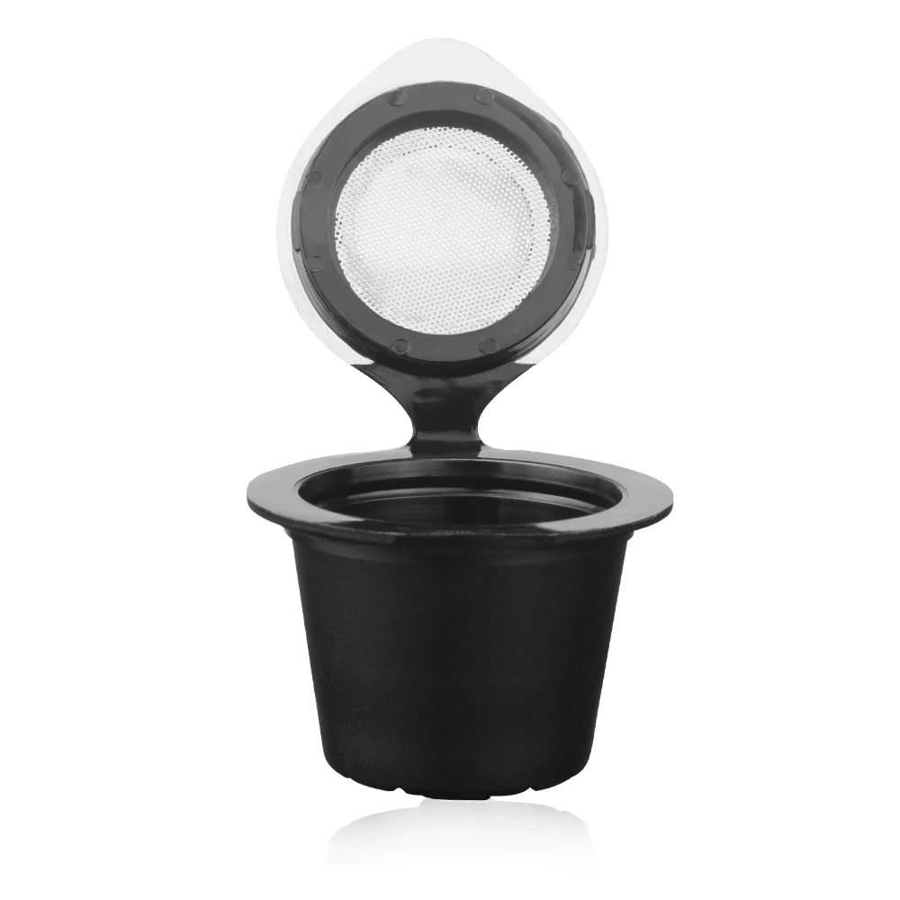 Nespresso, фильтр для кофе из нержавеющей стали, многоразовая перезаправляемая кофейная капсула, чашка для длительного обслуживания, материал для пищевых продуктов