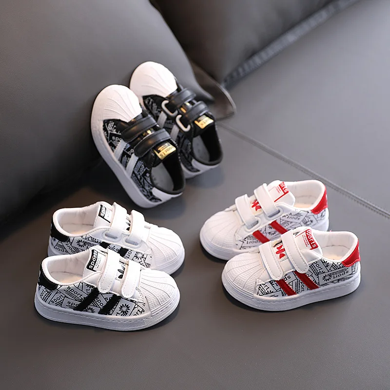 Children Shoes Boys Girls Sports Shoes Fashion Casual Breathable Outdoor Kids Sneakers Boys Running 21-30
